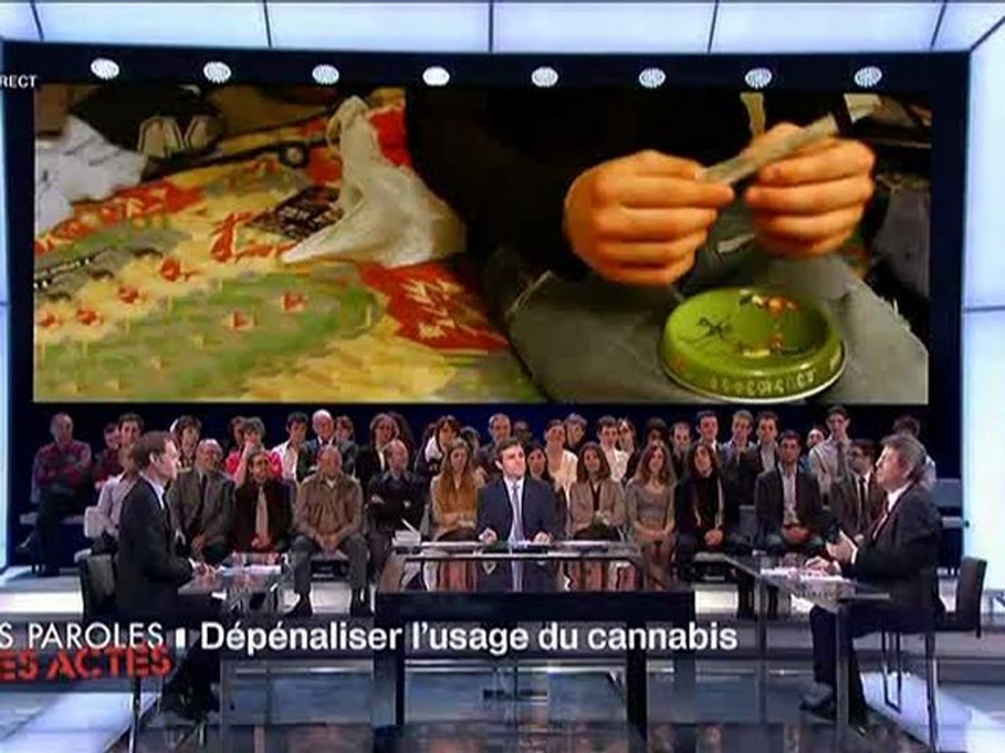 Mélenchon et le cannabis