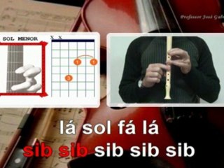 Nao me mintas - Rui Veloso Karaoke Portugues para Flauta - Jose Galvao