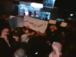 فري برس   حلب الباب   بلدة قباسين مسائية 17 12 2011