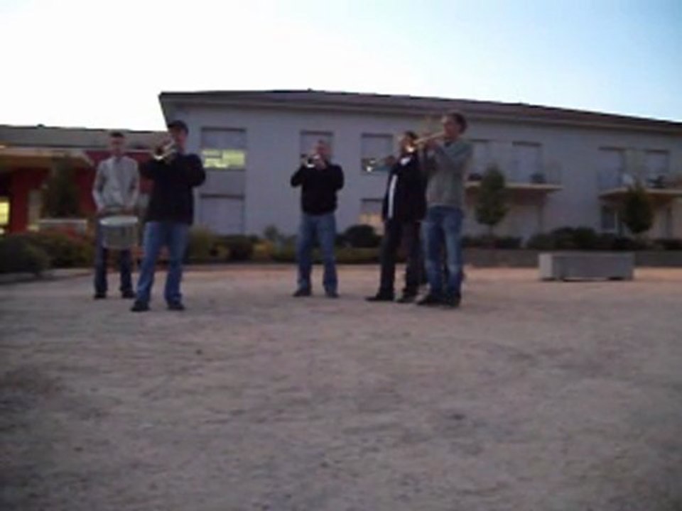 Réveil en fanfare Aurec 2011