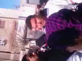 فري برس   حماة طريق حلب   إطلاق النار على المتظاهرين 16 12 2011