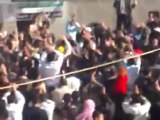 فري برس   حمص عشيرة مظاهرة رااائعة ياحمص حنا معاكي للموت 16 12 2011
