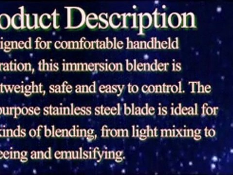 Waring Quik Stik Medium Duty Immersion Hand Blender