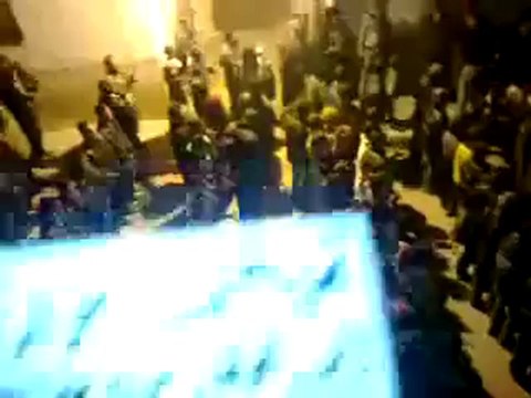 فري برس حلب رتيان مظاهرة مسائية نصرة لحمص وادلب 20 12 2011 ج3