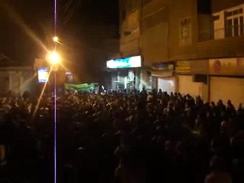 فري برس ريف دمشق الزبداني مسائية حاشدة السبت 17 12 2011