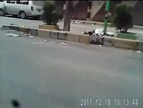 فري برس استمرار إضراب أهالي معرة النعمان الأحد 18 12 2011