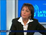 Brigitte KUSTER dans l'émission La Voix Est Libre - France 3 IDF - 21/01/2012