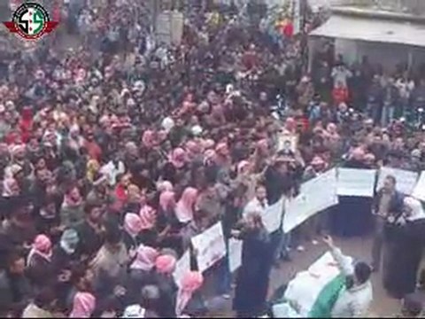 فري برس الصلاة على الشهيد معتز أكرم بكور ببلدة قلعة المضيق