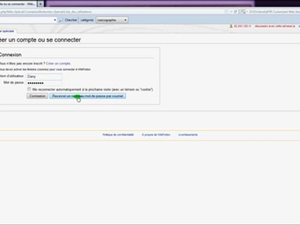 Utiliser WikiFiction pour écrire une oeuvre collective : Tuto 1