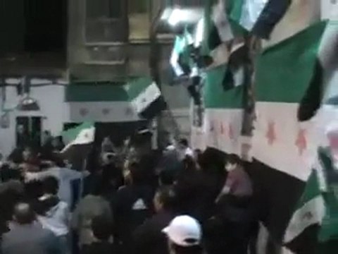 فري برس حمص باب السباع الصفصافة مظاهرة ثورة ثورة سوريا 18 12 2011