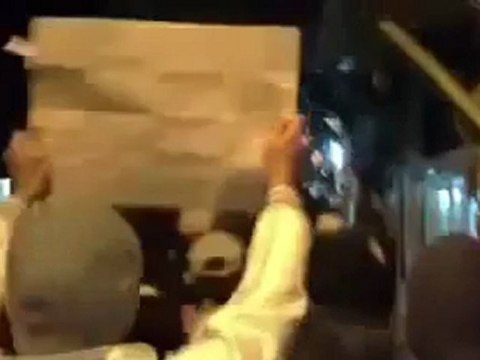 فري برس حي المنصور قويق دمشق مسائية الاحرار نصرة لحي ابو حبل 18 12 2011