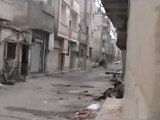 فري برس   قصف المنازل والسيارات حمص كرم الزيتون 18 12 2011