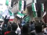 فري برس   حمص مظاهرة احرار وحرائر حمص يلا ارحل يابشار 19 19 2011