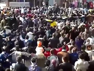 فري برس   مظاهرة طيبة الإمام   الإثنين 19 12 2011 ج2