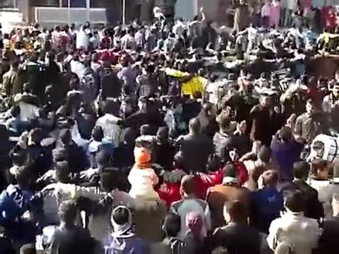 فري برس مظاهرة طيبة الإمام الإثنين 19 12 2011 ج2