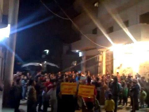 فري برس بعد توقيع المبادرة حمص الشماس الشعب يرد إعدامك بشار رااائعة 19 12 2011