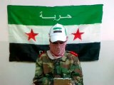 فري برس   بيان رقم واحد للجيش السوري الحر بخصوص ترفيع العقيد رياض الاسعد الى لواء 19 12 2011