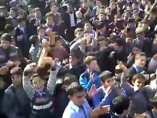 فري برس   خطاب   مظاهرة طلابية   19 12 2011