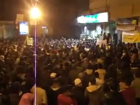 فري برس ريف دمشق الزبداني مسائية حاشدة نصرةً للميدان 19 12 2011 ج1