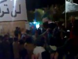 فري برس   كفروما ادلب مظاهرة مسائية نصرة للمدن المحاصرة 19 12 2011