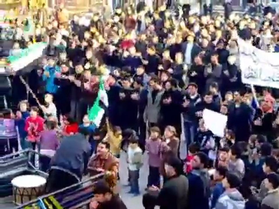 فري برس   مظاهرة مدينة صوران إضراب الكرامة 19 12 2011 ج1