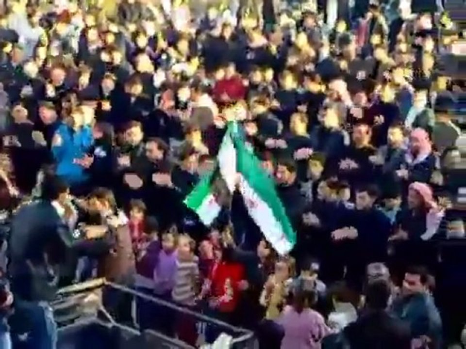 فري برس   مظاهرة مدينة صوران إضراب الكرامة 19 12 2011 ج3