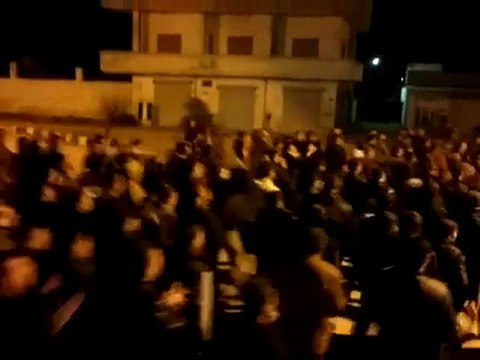 فري برس مظاهرة مسائية طيبة الإمام 19 12 2011