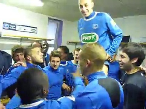 Foot -dans les vestiaires du fcbp