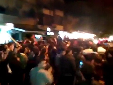فري برس حلب صلاح الدين مظاهرة مسائية 19 12 2011 جـ5