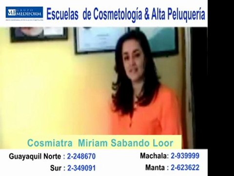 Escuela de cosmetologia mediform con BECA INTERNACIONAL