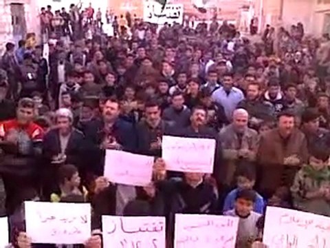 فري برس إدلب تفتناز نصرة لجبل الزاوية وحمص 20 12 2011 ج1