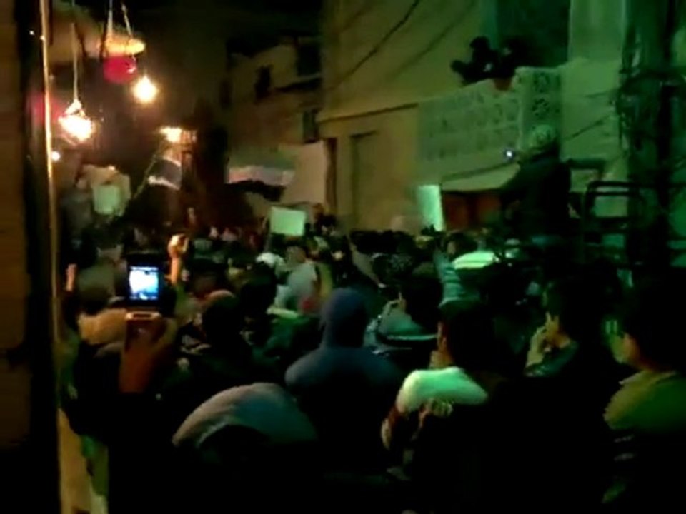 فري برس   دمشق حي القابون  مسائية الثلاثاء 20 12 2011