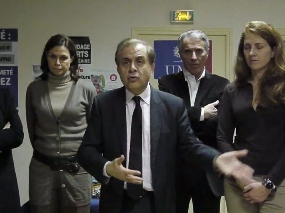 Voeux et galette UMP Nanterre 2012 - Extrait de l'intervention de Roger Karoutchi