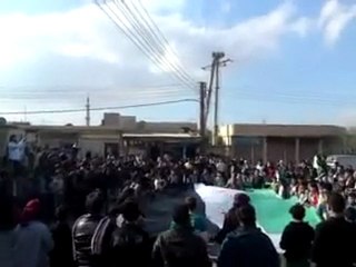 فري برس   ريف دمشق   الكسوة   قرية المقيليبة 23 12 2011