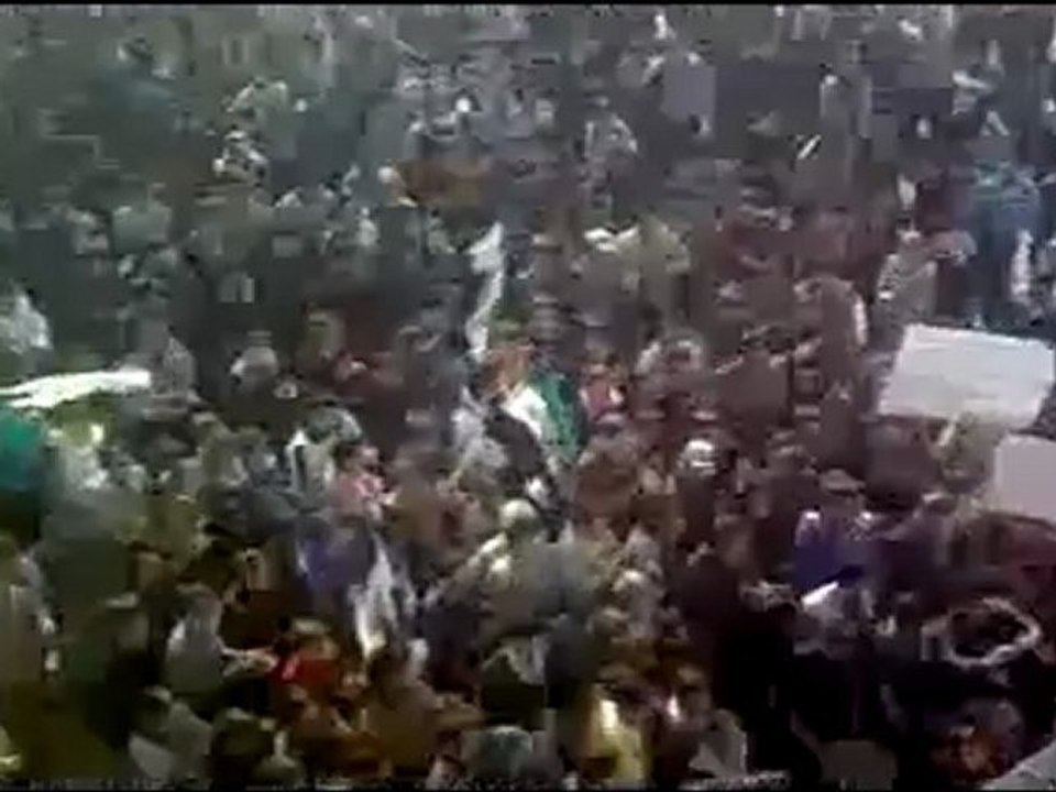 فري برس   حماه كفرنبودة   مظاهرات الاحرار ثلاثاء لأجل ادلب والميدان   20 12 2011