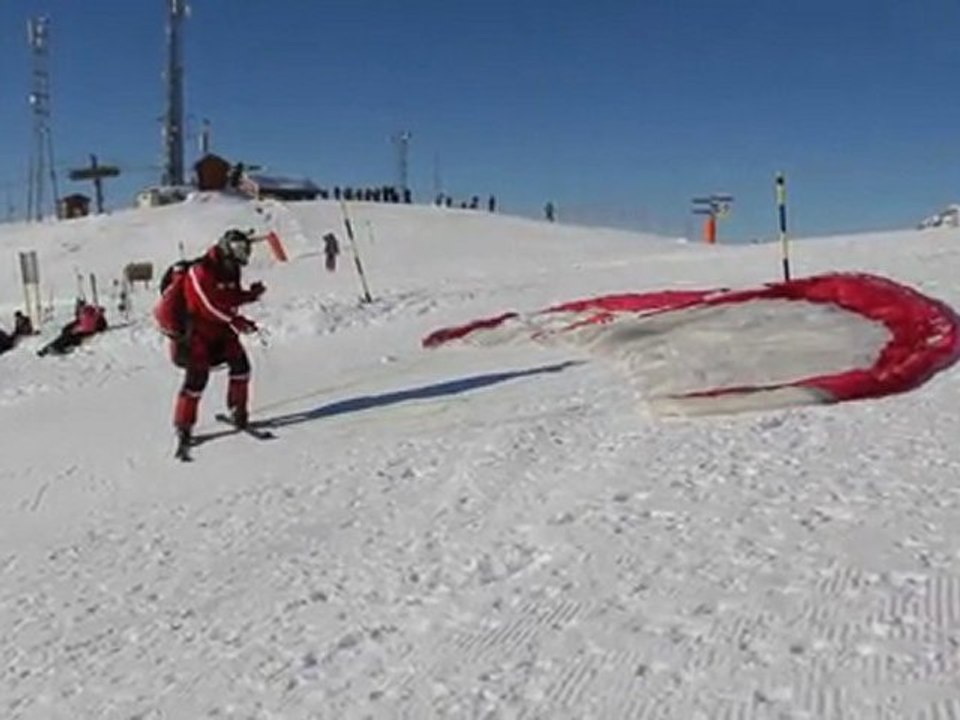 VOL EN SKI