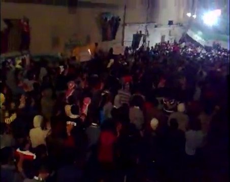 حماه - حي الحميدية - مسائية تطالب بقوة ردع عربية والغا...