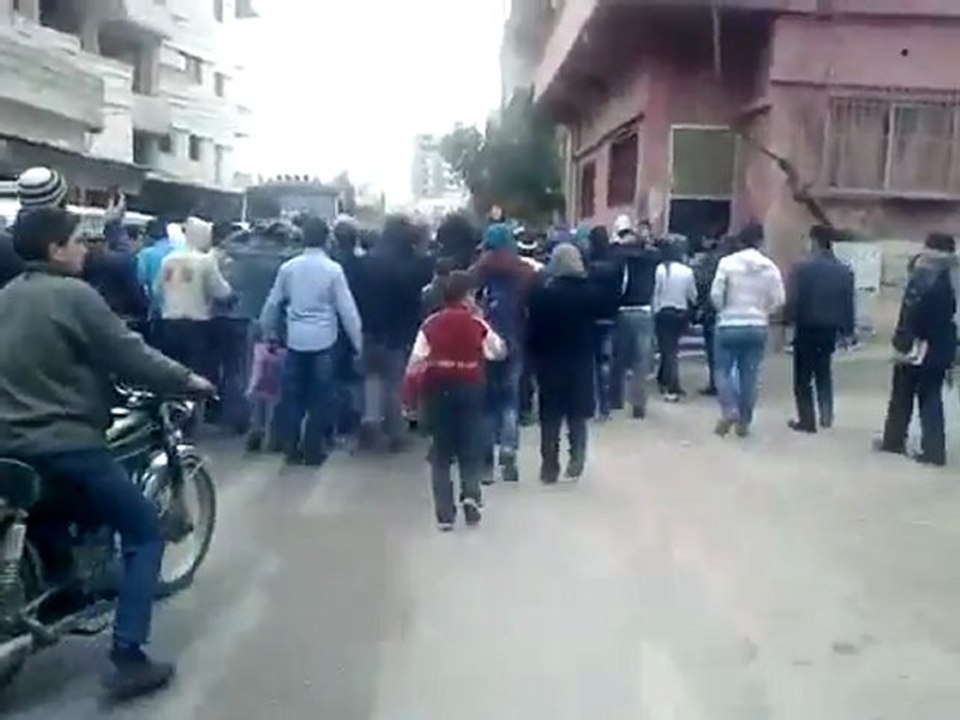 فري برس   اللاذقية الحفة   الشعب يريد إعدام الرئيس 21 12 2011