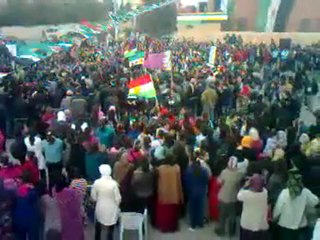 فري برس   مهرجان عامودا الثوري أغنية عامودي 22 12 2011