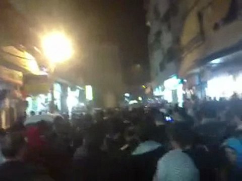 فري برس ريف دمشق زملكا مظاهرة مسائية حاشدة 22 12 2011 ج3