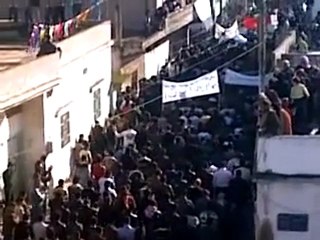 فري برس   حمص الحولة مظاهرة جمعة بروتوكول الموت23 12 2011