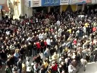 فري برس   أحرار مضايا وبقين   جمعة بروتوكول الموت 23 12 2011 ج2