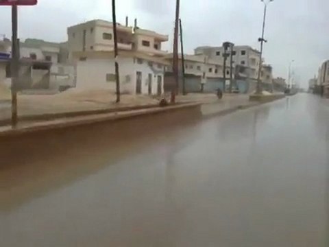 فري برس إدلب بنش اضراب الكرامة لليوم الرابع عشر 24 12 2011 ج3