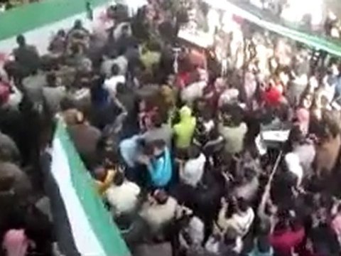 فري برس حماه الحميدية 23 12 2011 الله أكبر الله أكبر 23 12 2011