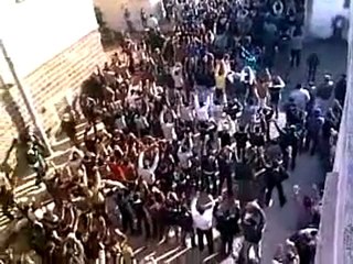 فري برس   حمص الحولة مظاهرة جمعة بروتوكول الموت23 12 2011