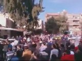 فري برس   دمشق ساحة كفرسوسة مظاهرة جمعة بروتوكول الموت 23 12 2011