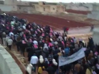 فري برس   تل رفعت تشيع زهرة تل رفعت 24 12 2011 ج1