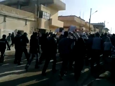 فري برس مدينة الحسكة حي غويران 24 12 2011