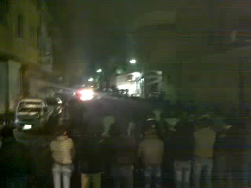 فري برس   ريف دمشق   حمورية   مظاهرة مسائية   24 12 2011  ج1