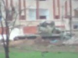 فري برس   حمص باباعمرو دبابة أخرى تقصف الحي 26 12 2011